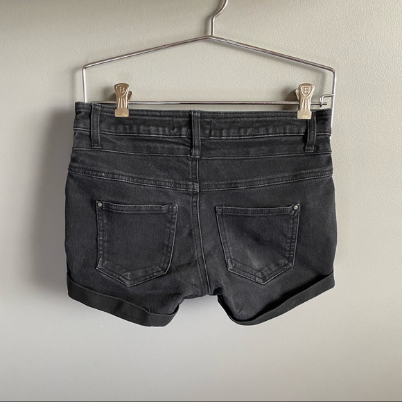 cute black high waisted shorts - Picture 3 of 4